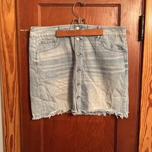 American Eagle Denim Skirt, Size 16 LONG